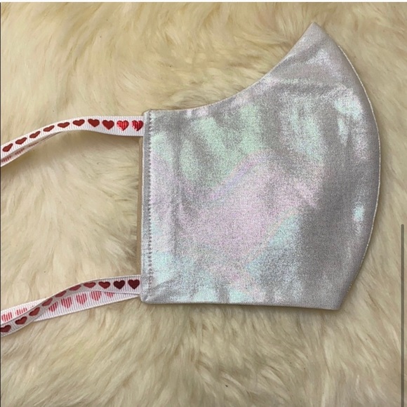 ❤️Love Rainbow Holographic Face Mask❤️ - Picture 5 of 6